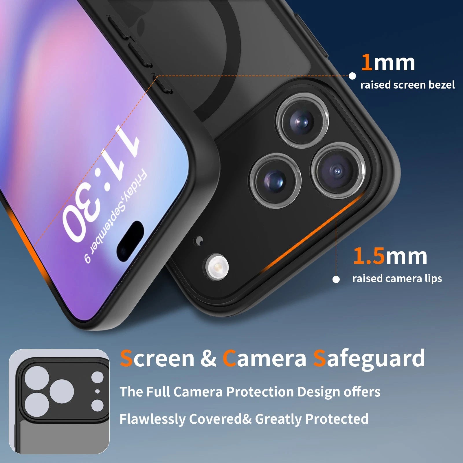 Matte Hybrid Magnetic MagSafe Case for iPhone 17 Pro Matte Hybrid Magnetic MagSafe Case for iPhone 17 Pro
